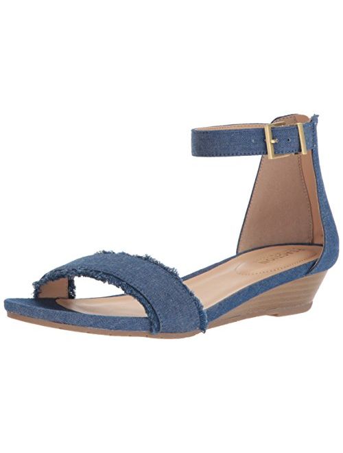 Kenneth Cole REACTION Women's Viber 2 Piece Wedge Sandal