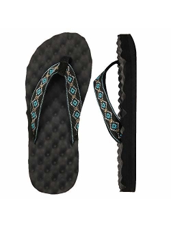 MEGNYA Womens Flip Flops/Sandals/Summer Beach Slippers