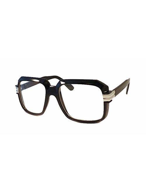 HIP Hop Rapper Retro Large Oversized Clear Lens Eye Glasses