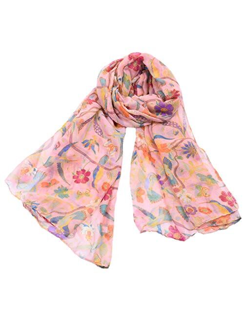 Woogwin Women's Cotton Scarves Lady Light Soft Fashion Solid Scarf Wrap Shawl