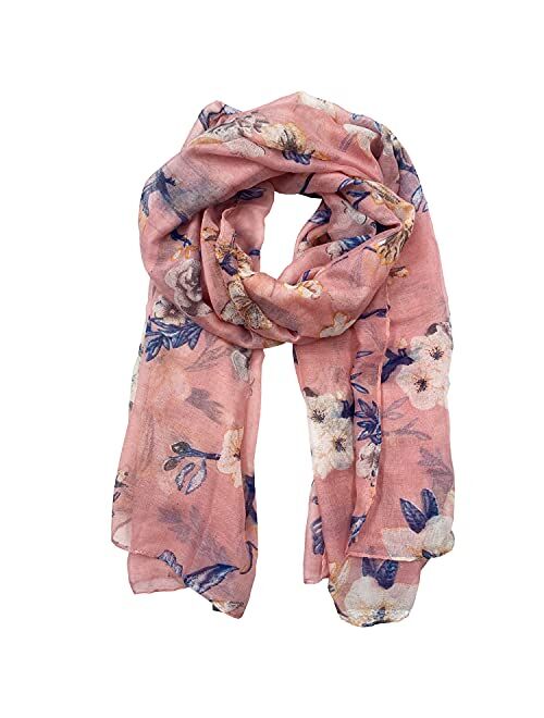 Woogwin Women's Cotton Scarves Lady Light Soft Fashion Solid Scarf Wrap Shawl