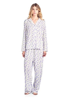 Casual Nights Women's Sleepwear Long Sleeve Floral Pajama Set