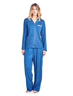 Casual Nights Women's Sleepwear Long Sleeve Floral Pajama Set