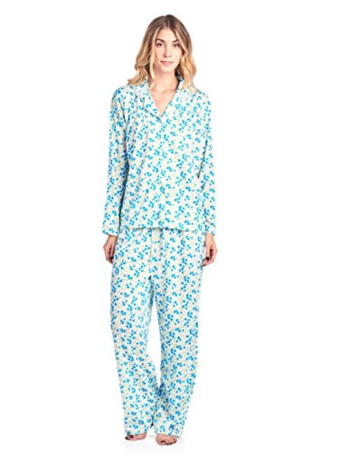 Casual Nights Women's Sleepwear Long Sleeve Floral Pajama Set