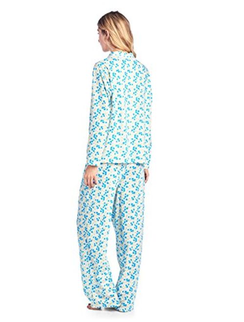 Casual Nights Women's Sleepwear Long Sleeve Floral Pajama Set