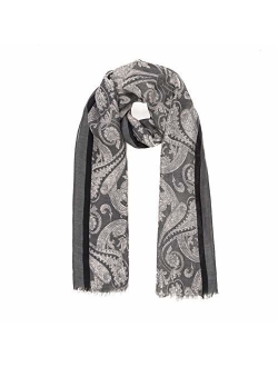 Scarf for Women Lightweight Paisley Fashion for Spring Summer Scarves Shawl Wrap