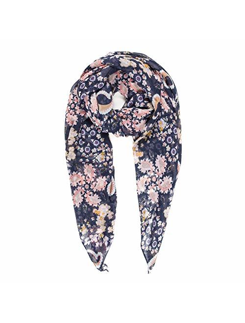 Scarf for Women Lightweight Paisley Fashion for Spring Summer Scarves Shawl Wrap