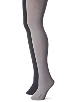 Women's Fleece Lined 2-Pair Pack Tights