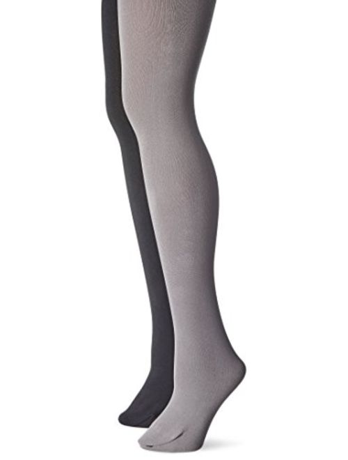 Muk Luks Women's Fleece Lined 2-Pair Pack Tights