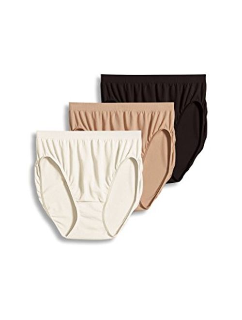 Jockey Women's Underwear Comfies Microfiber French Cut - 3 Pack