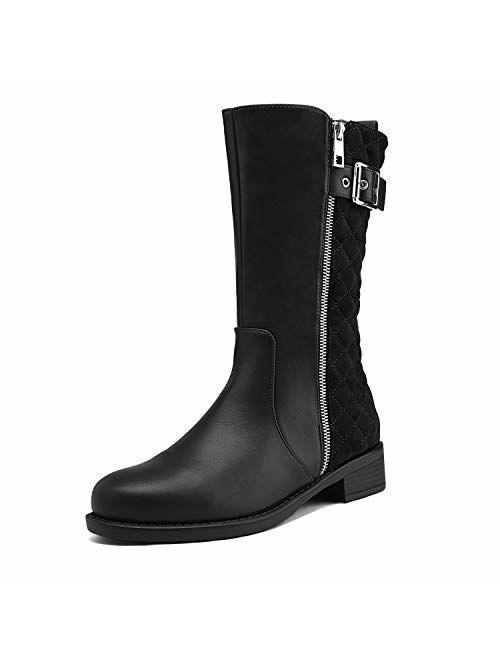 DREAM PAIRS Women's Winter Mid Calf Boots