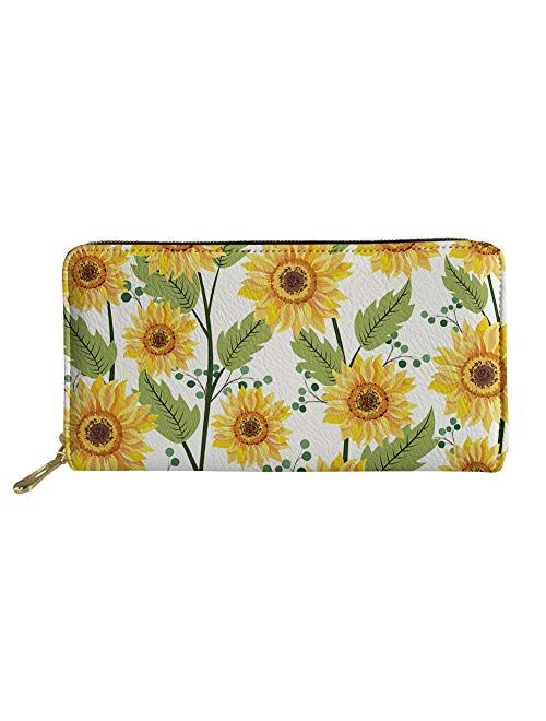 Mumeson Boho Style Women Travel Wallet Long Coin Purse Clutch Cell Phone Case