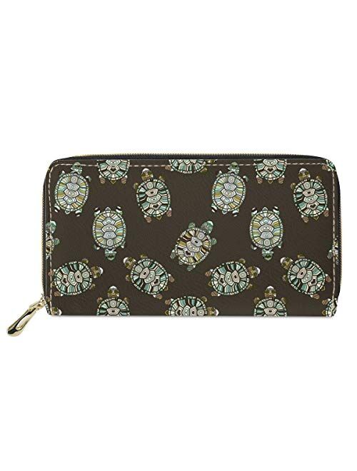 Mumeson Boho Style Women Travel Wallet Long Coin Purse Clutch Cell Phone Case