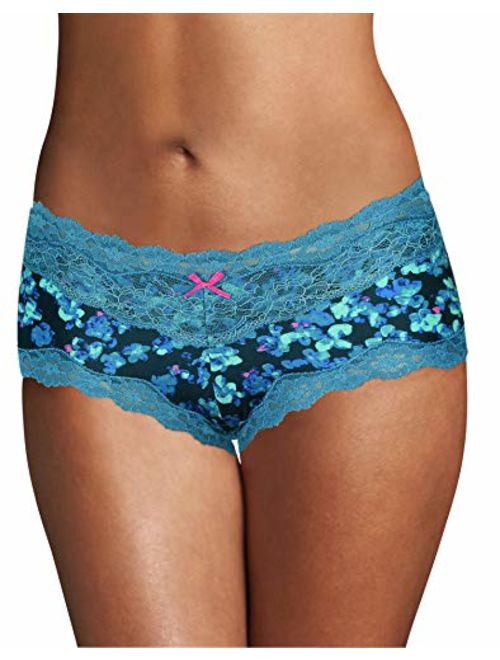 Maidenform Women's Cheeky Micro Hipster with Lace