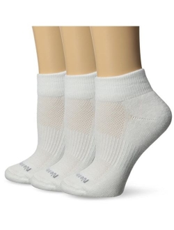 Women's Soft & Breathable Cushioned Quarter Top Socks, 3 Pair Pack