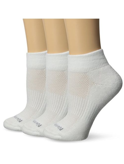 No nonsense Women's Soft & Breathable Cushioned Quarter Top Socks, 3 Pair Pack