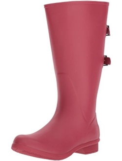 Chooka Women's Wide Calf Memory Foam Rain Boot