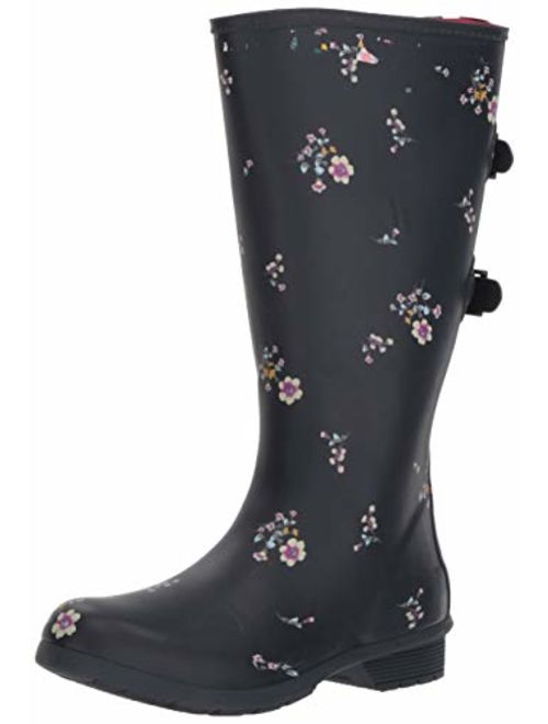 Chooka Women's Wide Calf Memory Foam Rain Boot