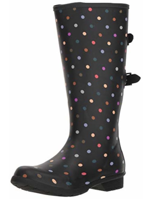 Chooka Women's Wide Calf Memory Foam Rain Boot