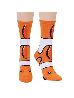 FBF for Bare Feet Originals Wildlife Novelty Sock