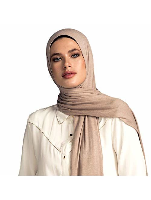 Voile Chic 8 Colors Premium Jersey Head Scarf Wrap