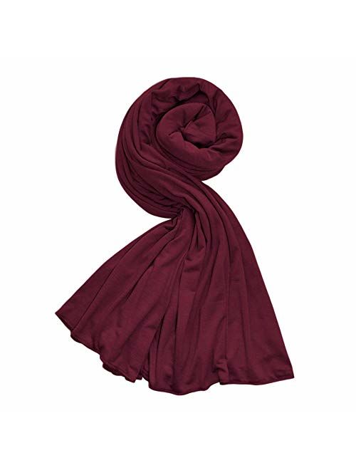 Voile Chic 8 Colors Premium Jersey Head Scarf Wrap