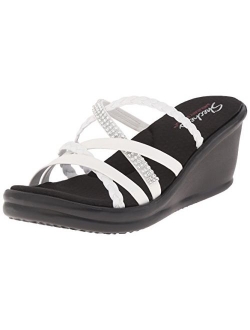 Cali Women's Rumblers-Social Butterfly Wedge Sandal