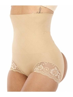 SAYFUT 328 Women Waist Cincher Girdle Tummy Slimmer Sexy Thong Panty Shapewear