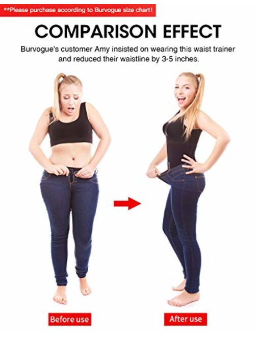 Buy Burvogue Waist Trainer for Weight Loss-Women Trimmer Slimmer