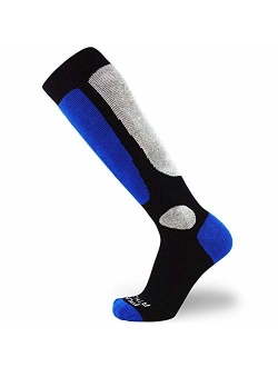 Pure Athlete Value Ski Socks for Men, Women Snowboarding, Winter, Cold Weather