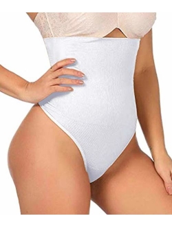 ShaperQueen 102 Thong (Classic or Open Crotch) Womens Waist Cincher Shaper Trainer Girdle Faja Tummy Control Panty Shapewear