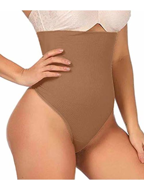 ShaperQueen 102 Thong (Classic or Open Crotch) Womens Waist Cincher Shaper Trainer Girdle Faja Tummy Control Panty Shapewear