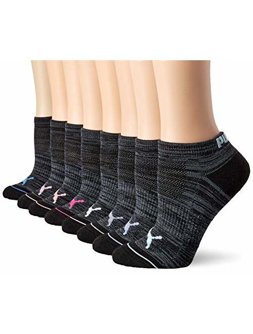 PUMA Women's 8 Pack Low Cut Socks