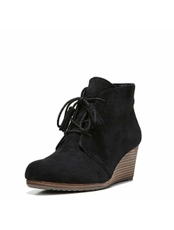 Shoes Brown Suede Dakota Lace Up Wedges Boot