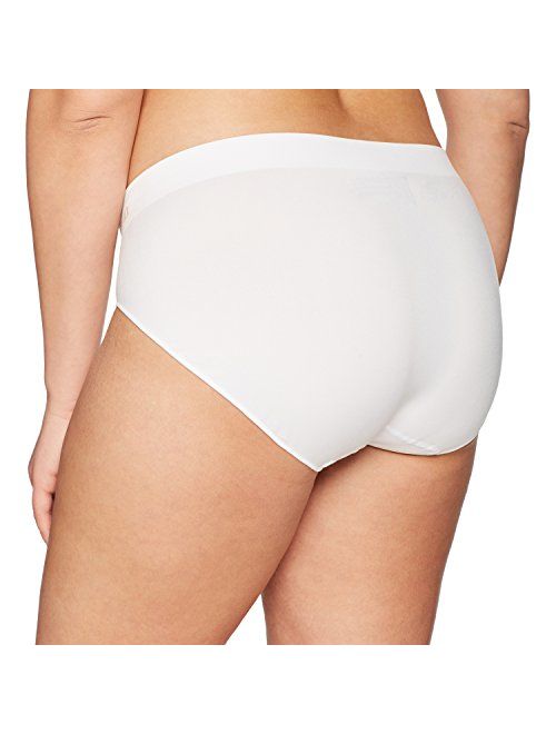 Amazon Brand - Arabella Women's Seamless Hi Cut Brief Panty, 3 Pack