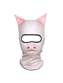 AXBXCX 3D Animal Neck Gaiter Warmer Windproof Full Face Mask Scarf for Ski Halloween Costume