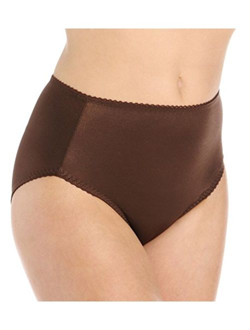 Vassarette Women's Undershapers Light Control Hi-Cut Brief 48001