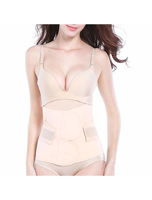 Trendyline Women Postpartum Girdle Corset Recovery Belly Band Wrap Belt