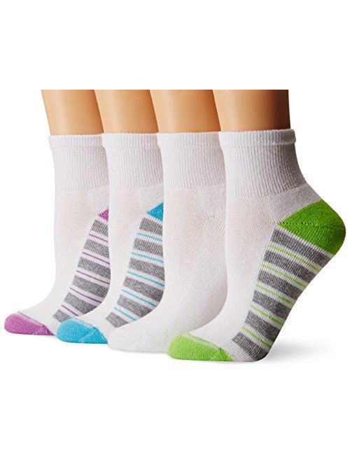 Hanes Women's Cool and Dry ComfortBlend Ankle Socks (6-Pack)