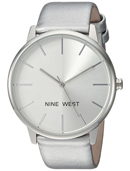 Nine West Women's Gold-Tone Strap Watch