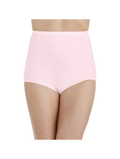 Vanity Fair Women's Underwear Perfectly Yours Traditional Cotton Brief Panties