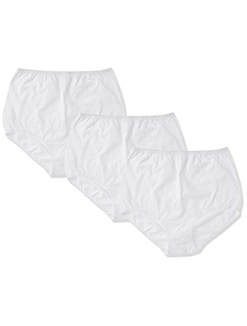 Vanity Fair Women's Underwear Perfectly Yours Traditional Cotton Brief Panties