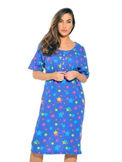 Just Love Short Sleeve Nightgown Sleep Dress for Women