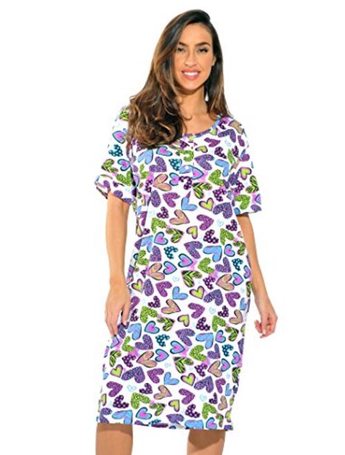 Just Love Short Sleeve Nightgown Sleep Dress for Women