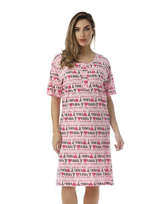 Just Love Short Sleeve Nightgown Sleep Dress for Women