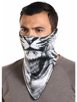 Half Face Balaclava Ski Mask for Cold Weather - Men's Winter Face Warmer for Skiing, Snowboarding, Running & Motorcycling