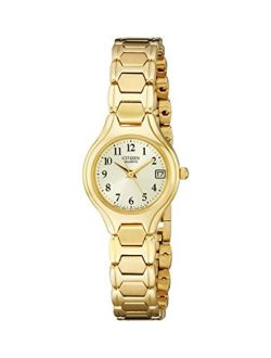 Women's Quartz Stainless Steel Watch with Date, EU2252-56P