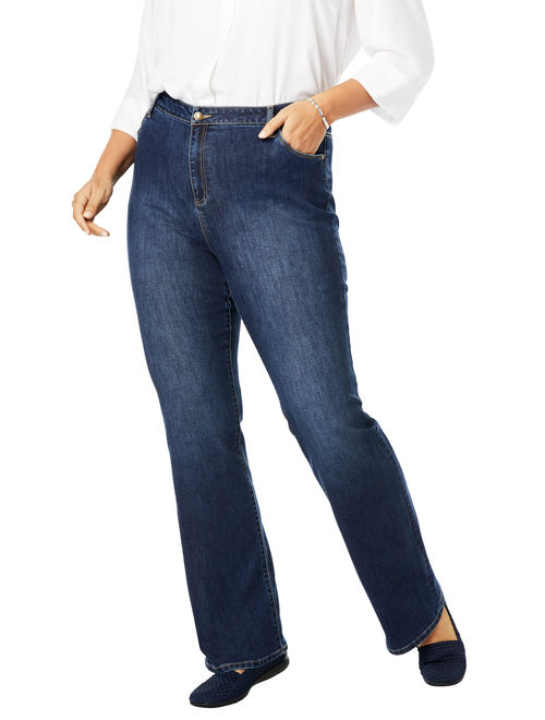 Woman Within Plus Size Perfect Bootcut Jean