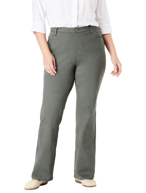 Woman Within Plus Size Perfect Bootcut Jean