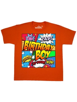 Birthday Boy Comic Book Youth T-Shirt